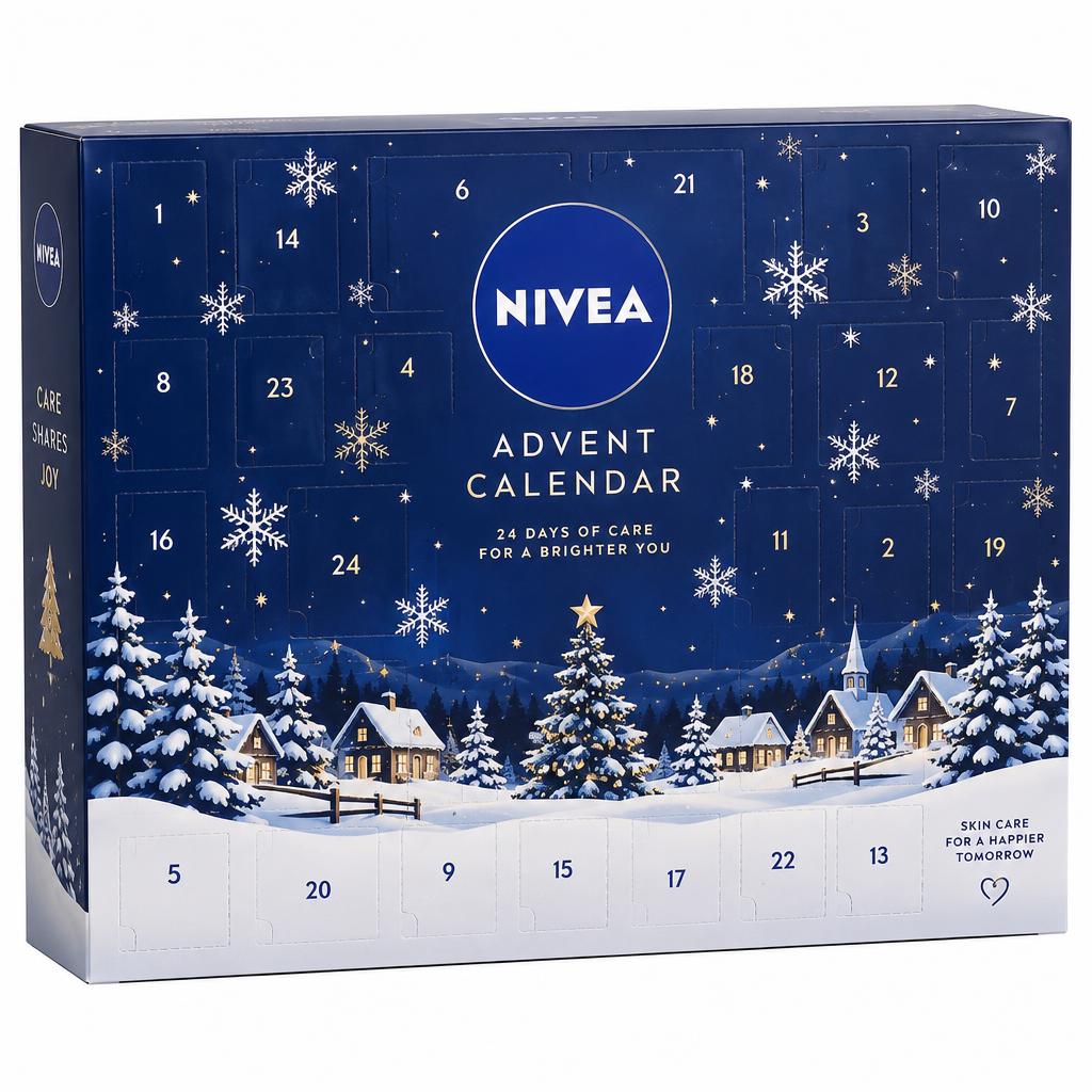 NIVEA adventskalender 2026 — Verwennmomenten — adventskalender van NIVEA