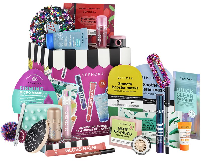 SEPHORA COLLECTION adventskalender 2026 — 24 beauty cadeaus — adventskalender van Sephora
